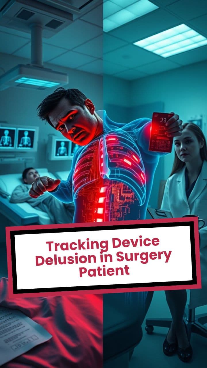 Tracking Device Delusion in Surgery Patient