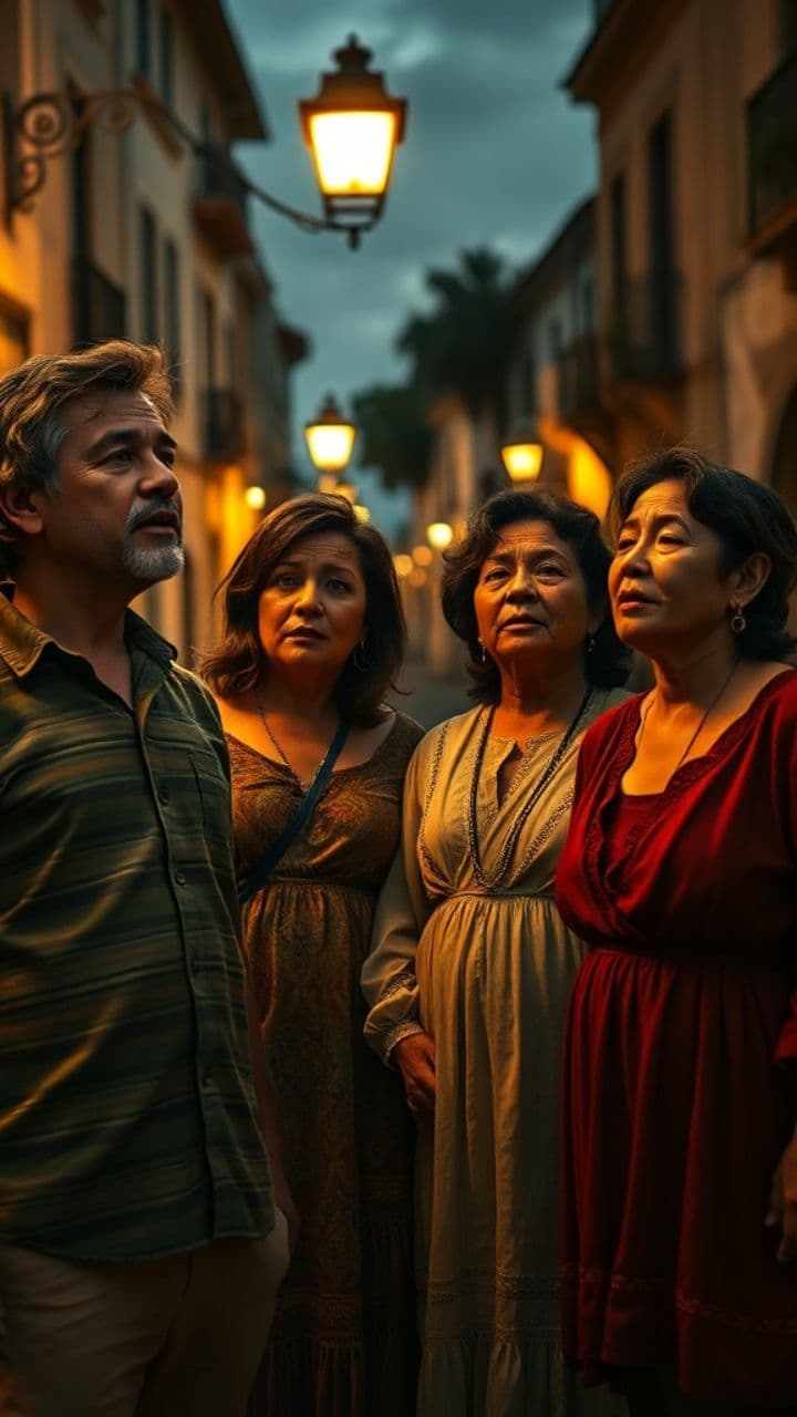 Noche de tristeza y soledad