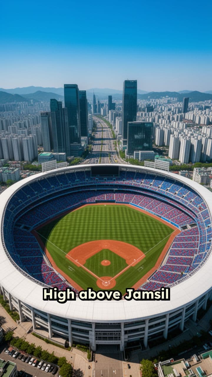 Jamsil Stadium Drone Tour