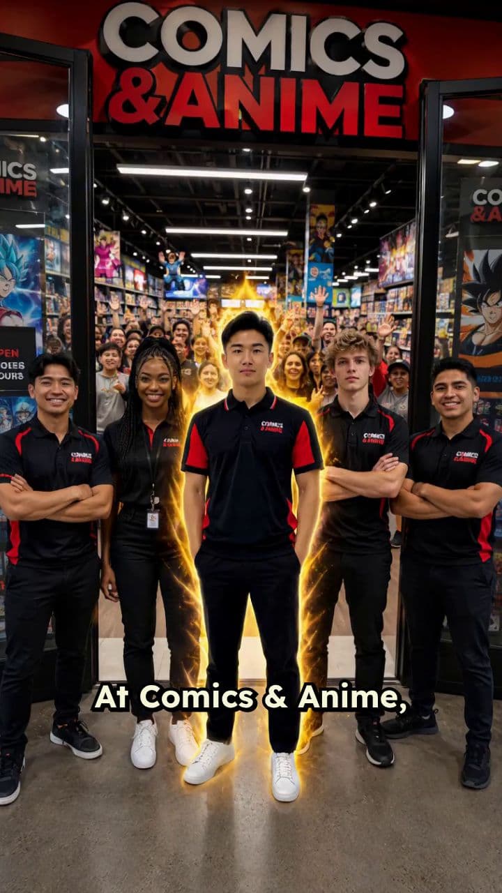 Comics & Anime - Fun Superhero Ad