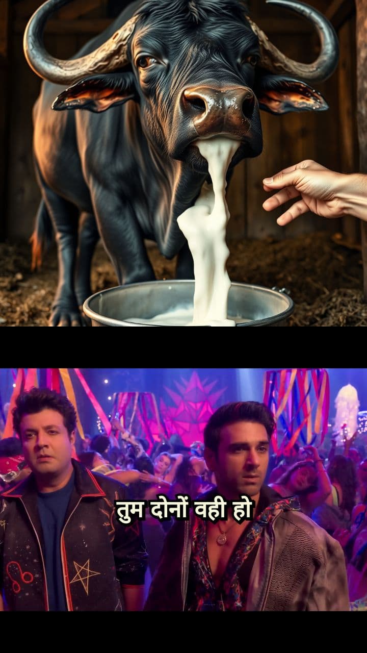 भैंस को छू दे तो फटा दूध