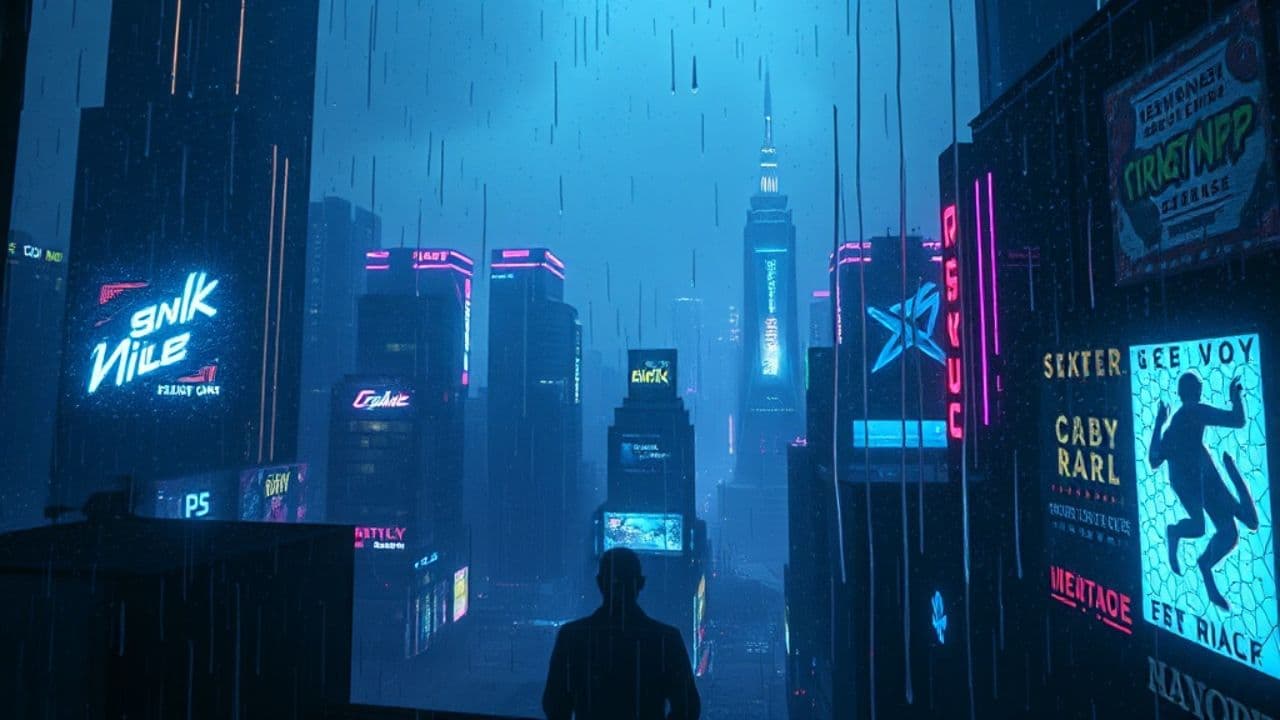 Futuristic Journey Through Sound