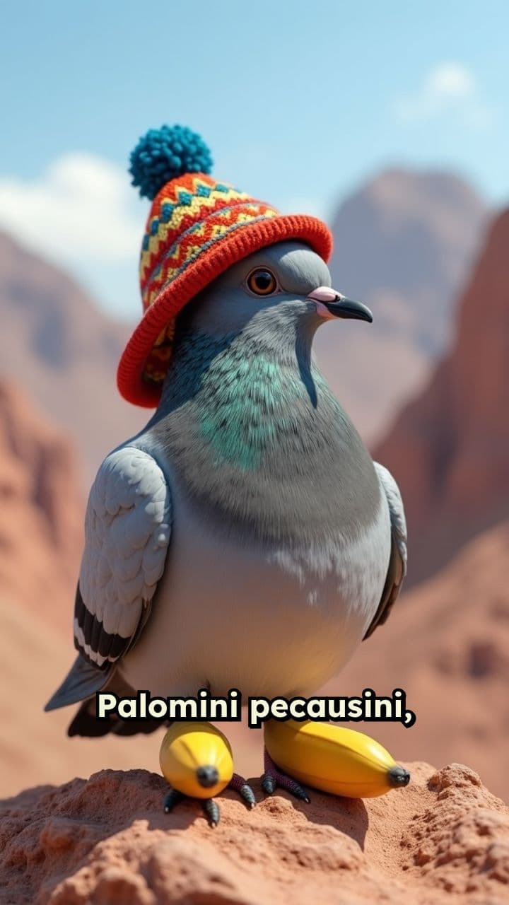 Il Piccione Palomini Pecausini del Perù