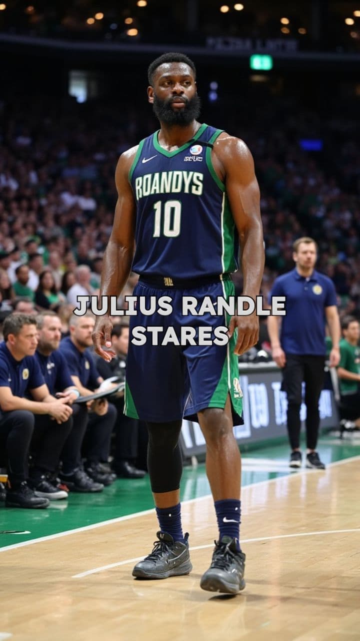 Julius Randle Stares Down Knicks Bench