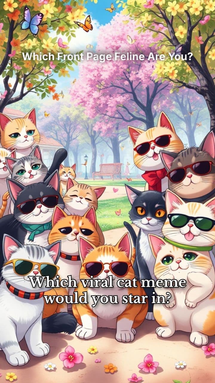 Which Front Page Feline Are You?