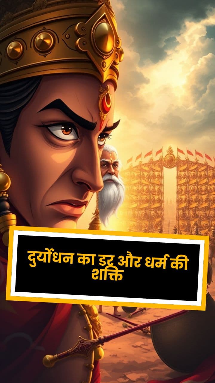 दुर्योधन का डर और धर्म की शक्ति