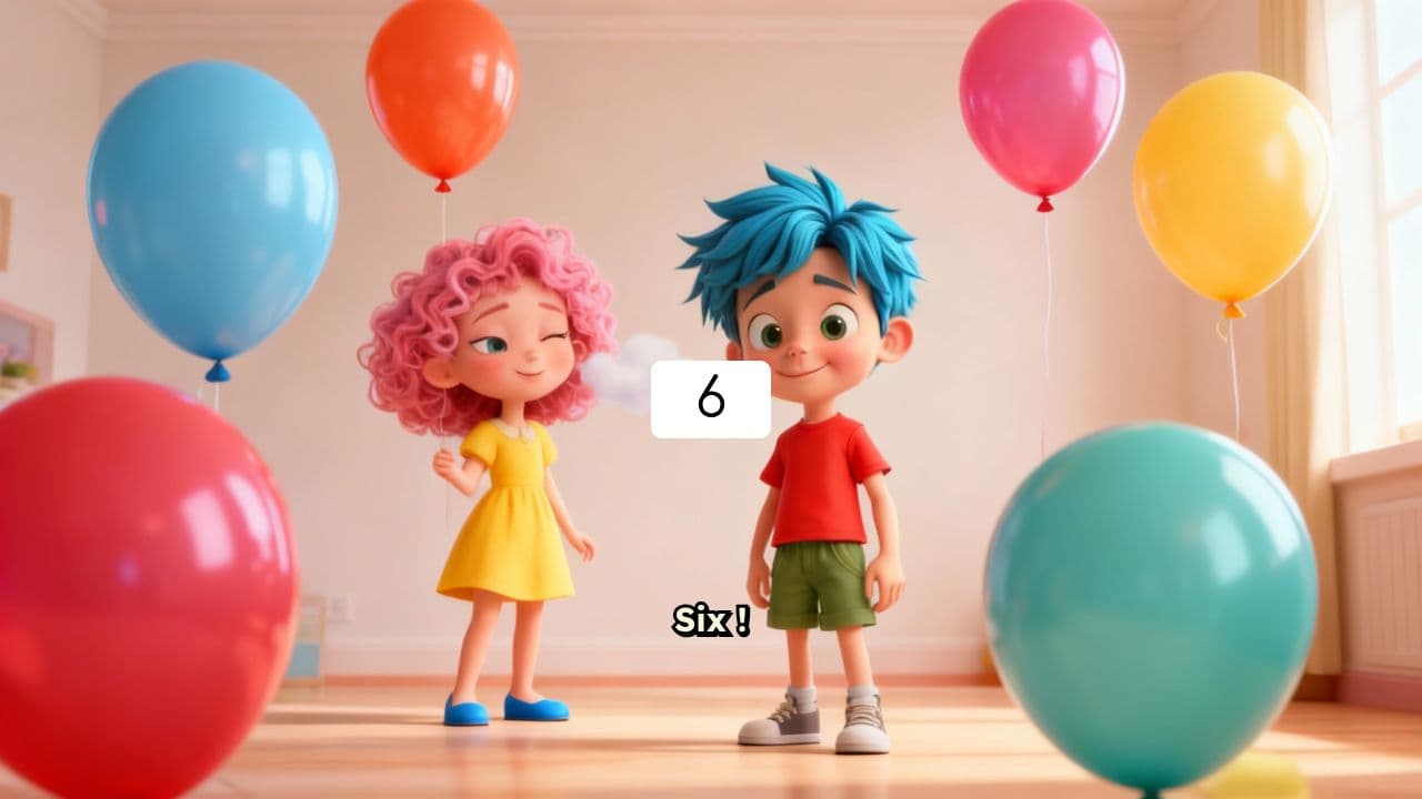 Compter 6 à 10 avec Pipo et Nono