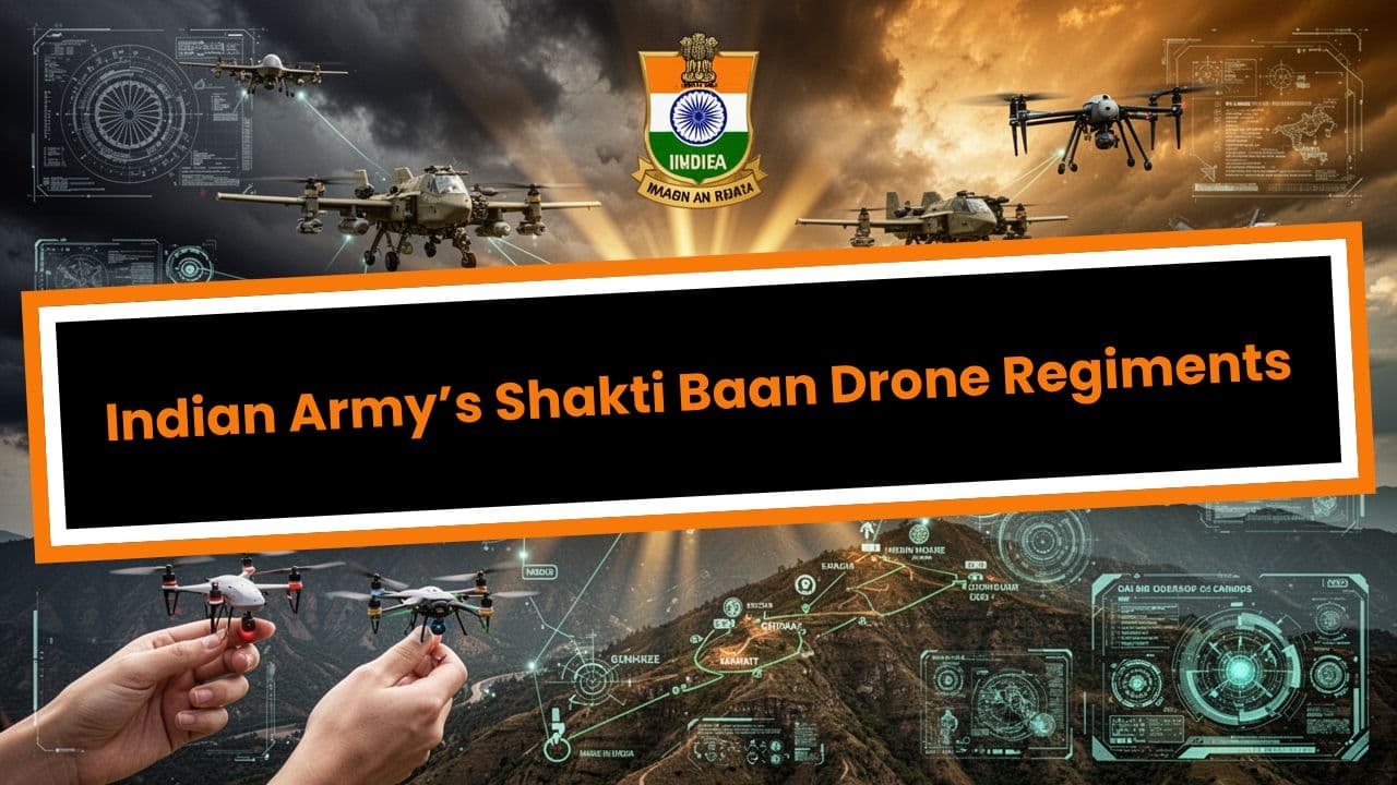 Indian Army’s Shakti Baan Drone Regiments