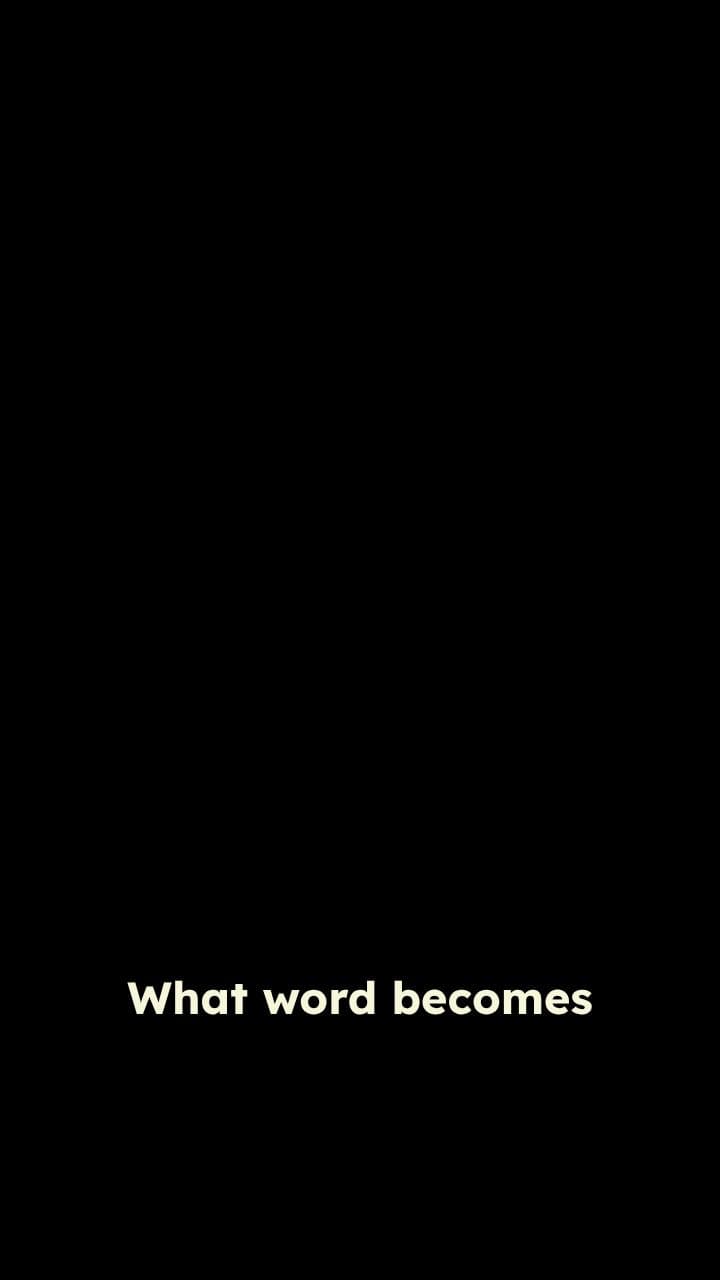 A Word That Gets Shorter