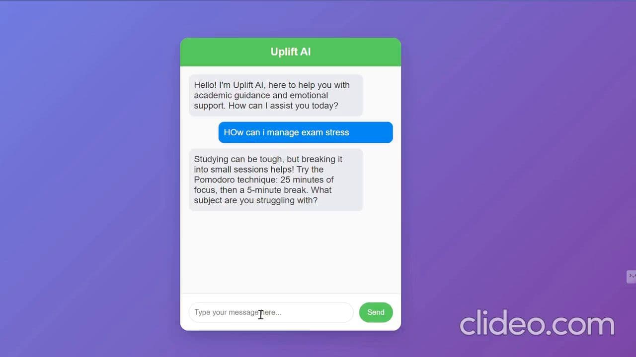 Uplift AI: Your Mental Wellness Companion