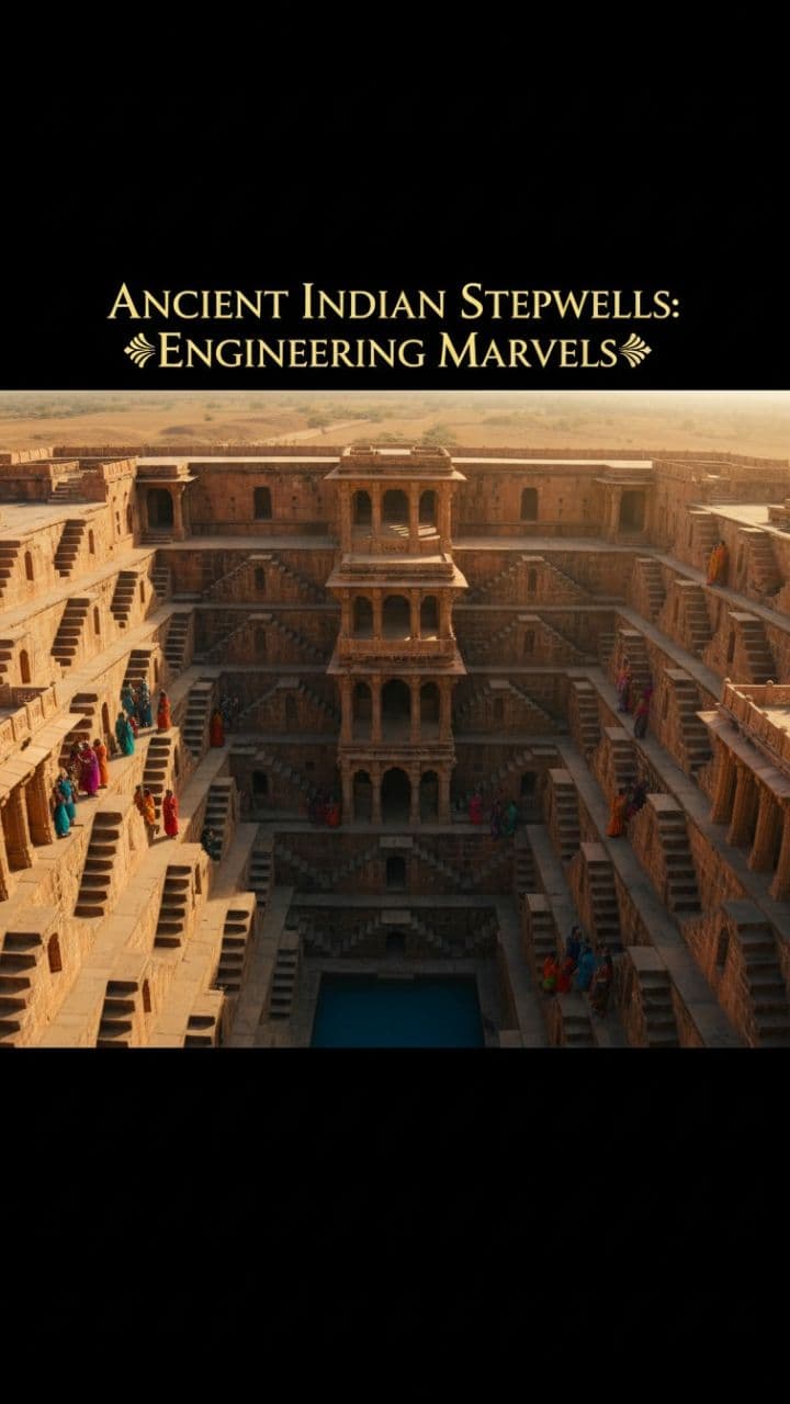 Ancient Indian Stepwells: Engineering Marvels