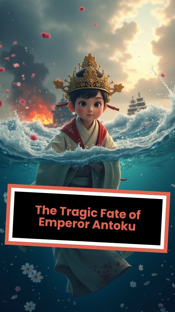 The Tragic Fate of Emperor Antoku