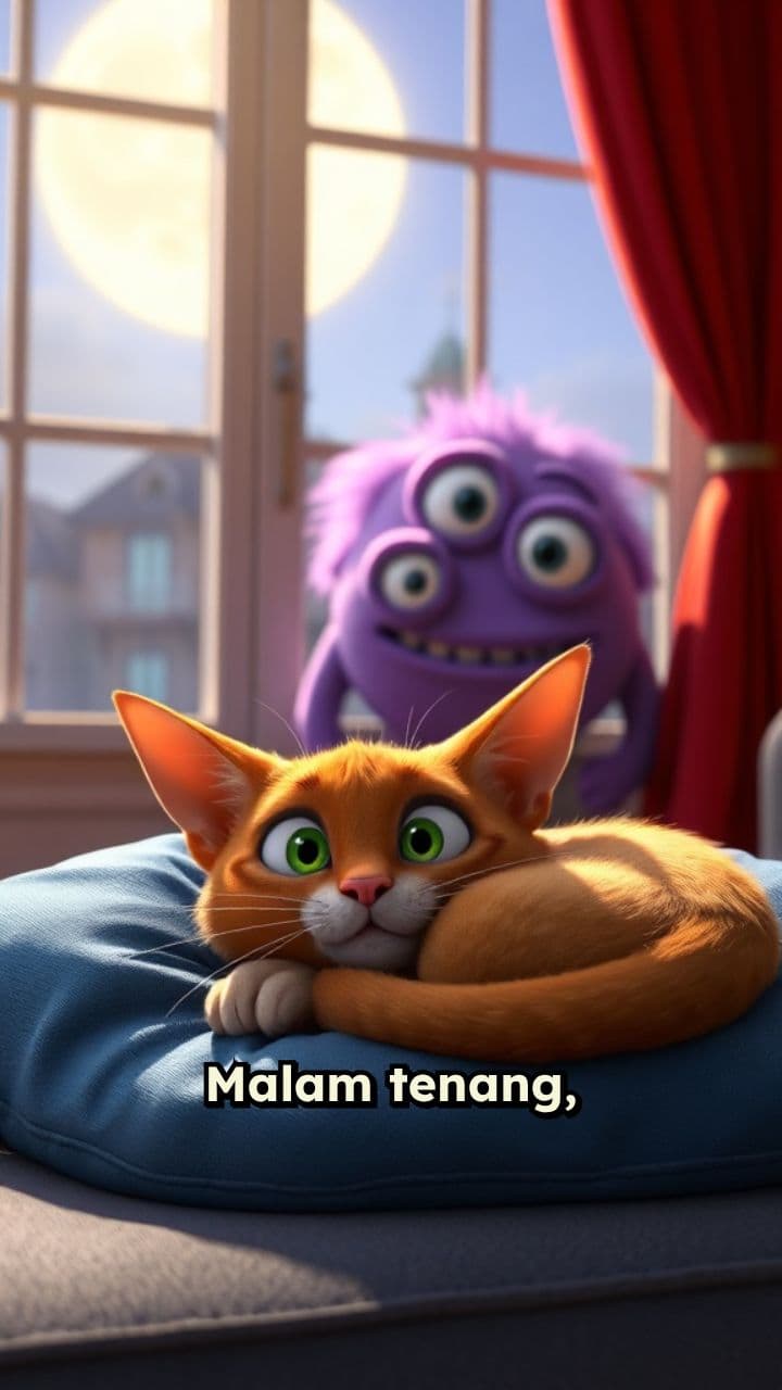 Kucing Oyen Overthinking