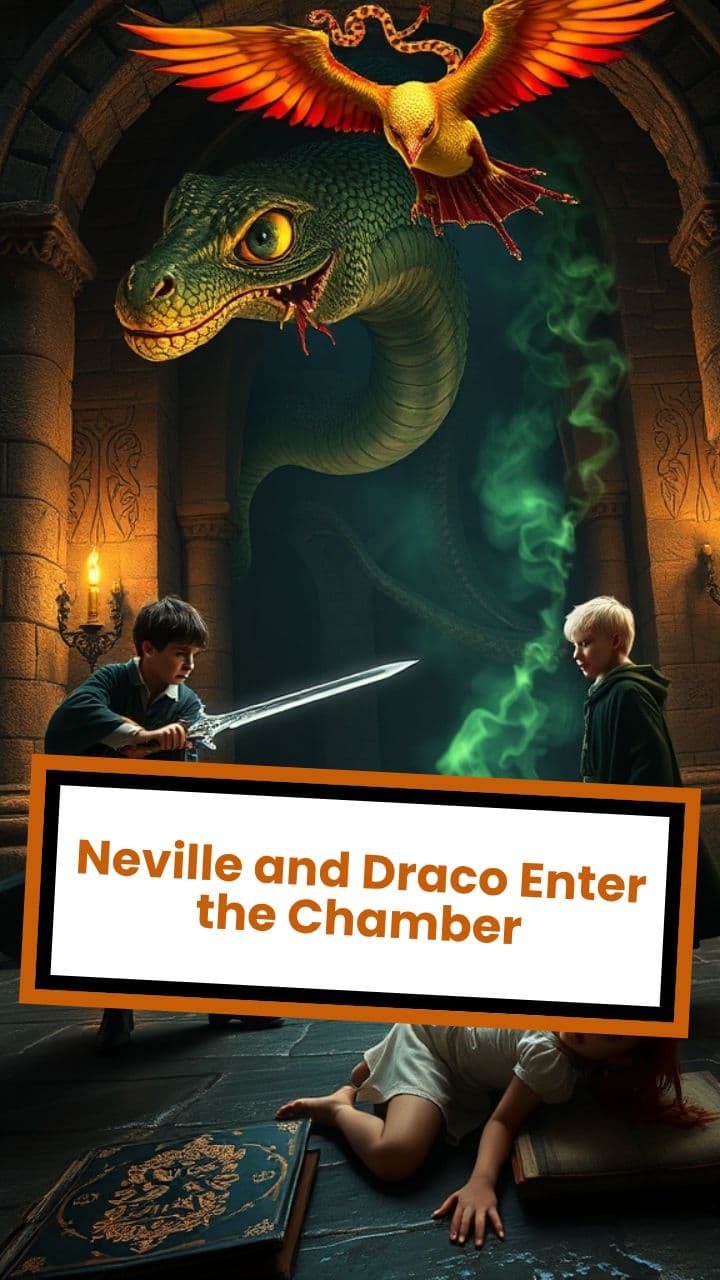 Neville and Draco Enter the Chamber
