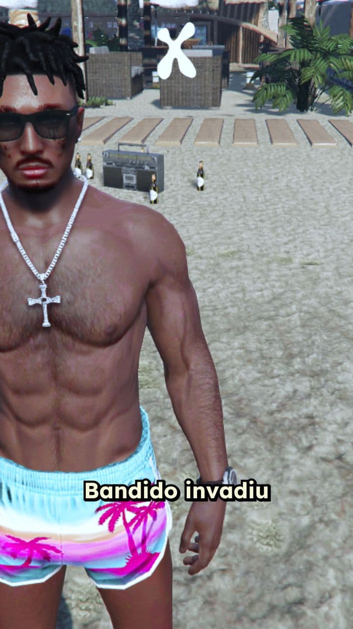 Um bandido diferente na minha casa