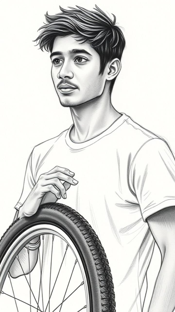 जीवन का साइकिल टायर जैसा पाठ