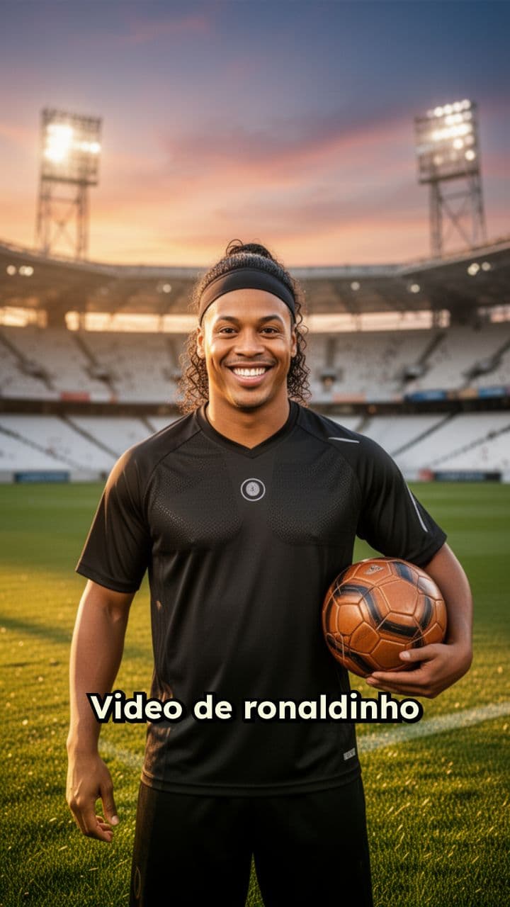 Ronaldinho: En marzo cumplirás tu sueño