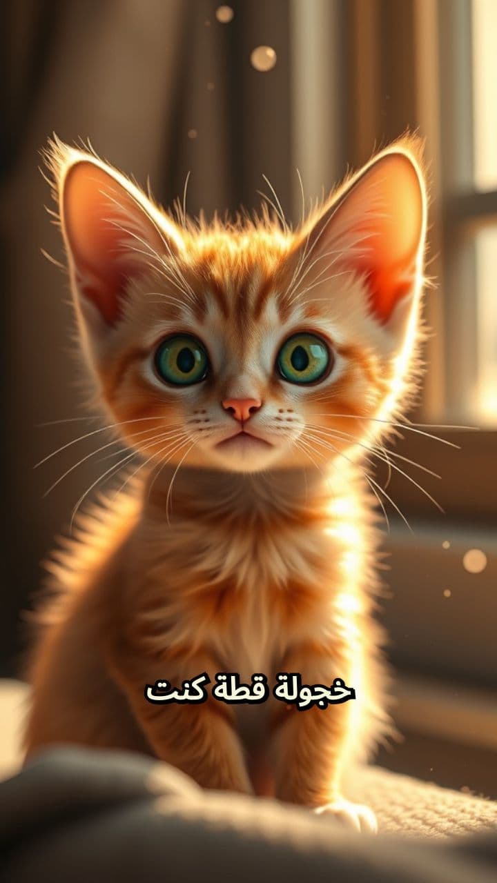 مشمش… القطة الشجاعة!