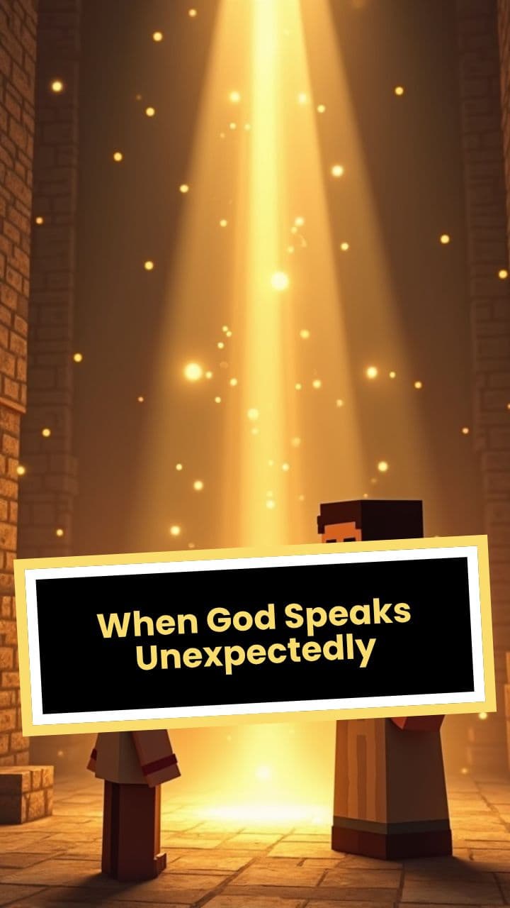 When God Speaks Unexpectedly