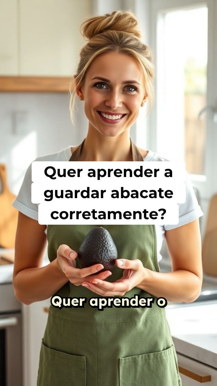 Como Guardar Abacate