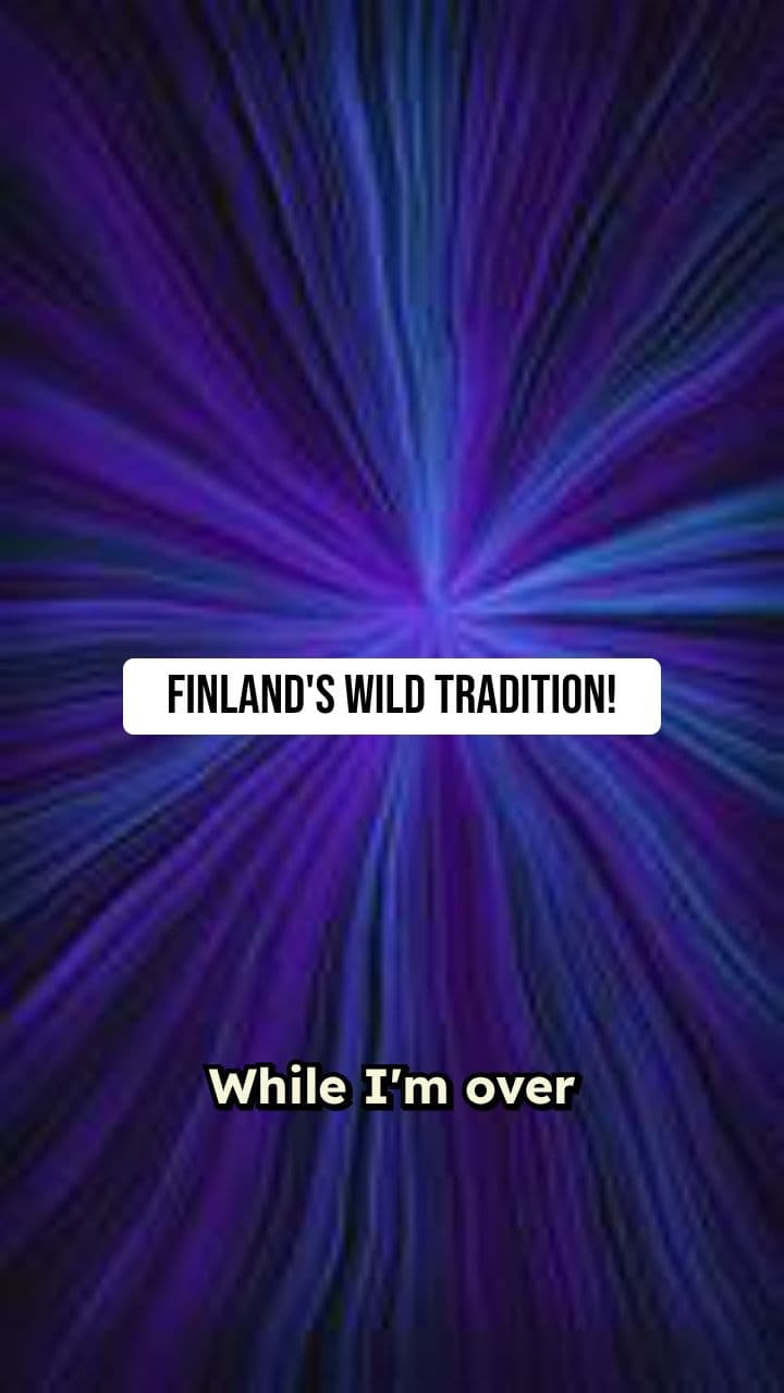 Finland's Wildest Sport: Wife Carrying Championship!