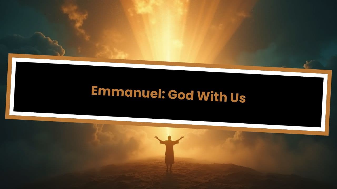 Emmanuel: God With Us