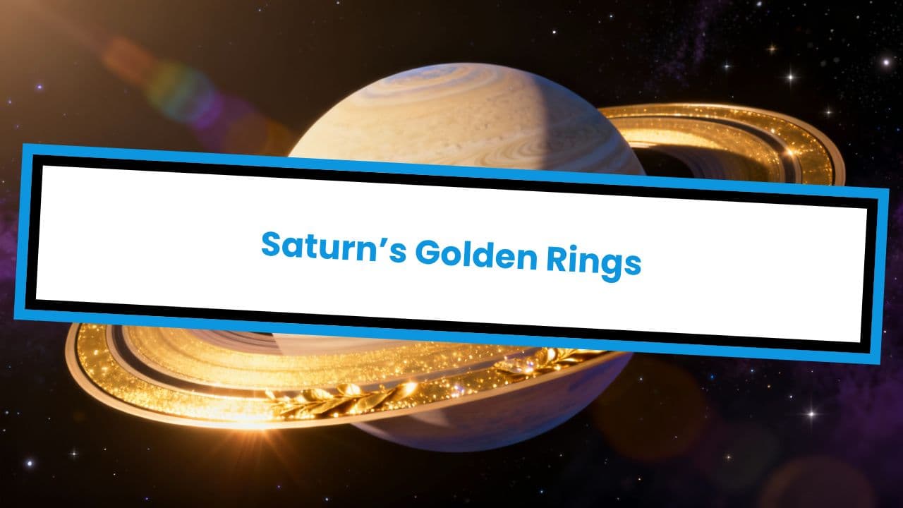 Saturn’s Golden Rings