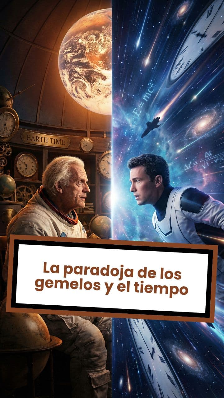 La paradoja de los gemelos y el tiempo