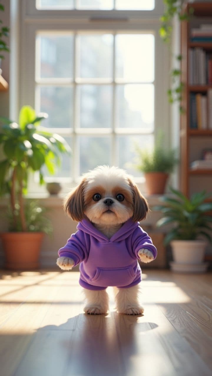 The Graphic Designer Shih Tzu