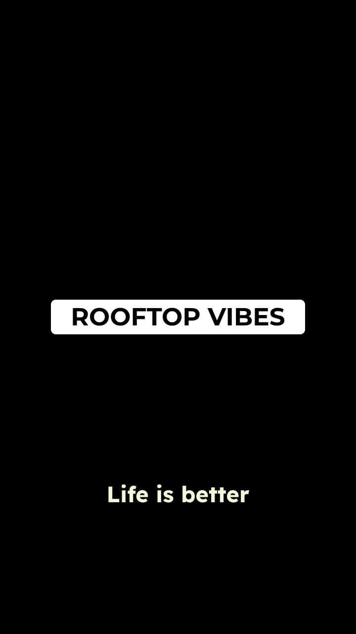 Rooftop Party Vibes