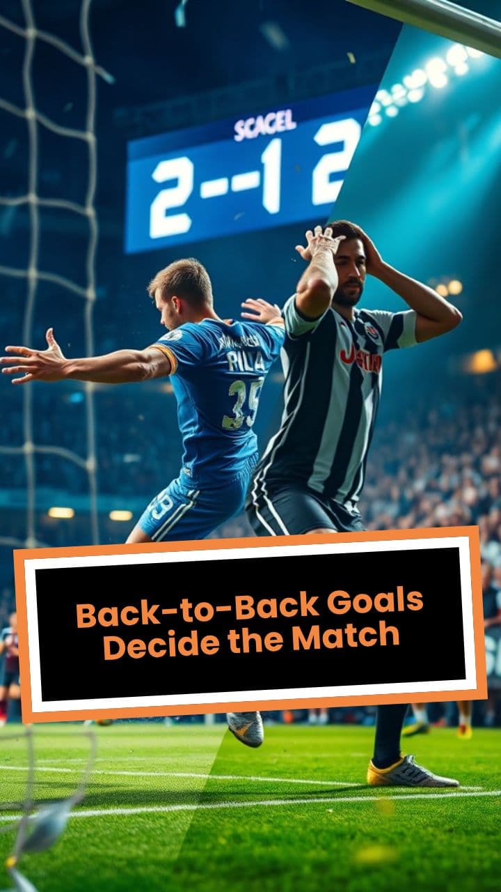 Back-to-Back Goals Decide the Match