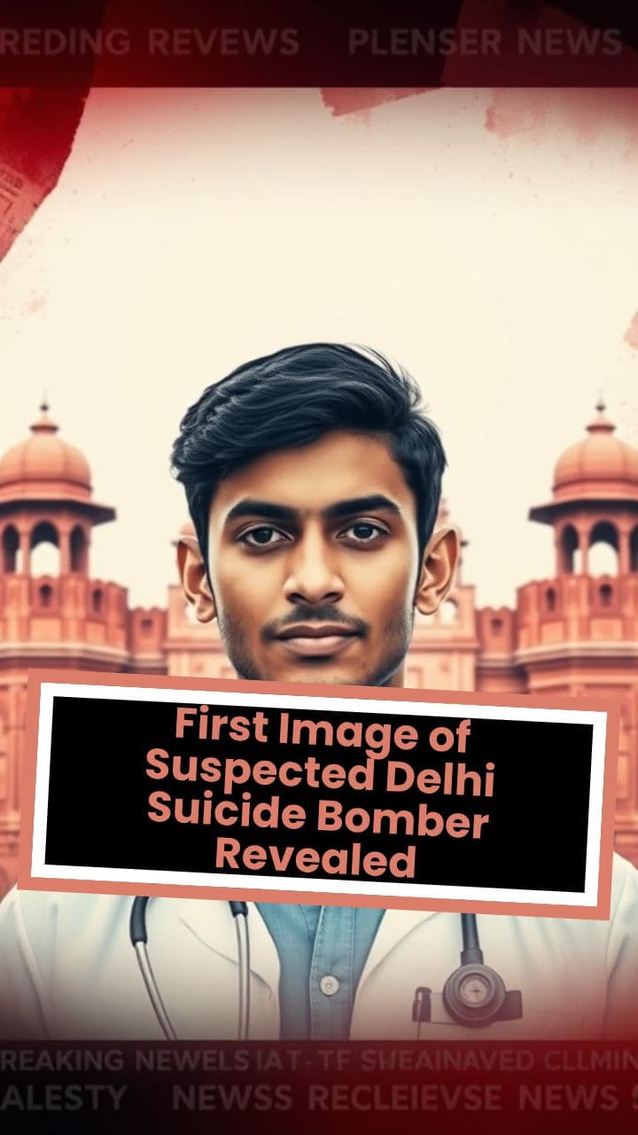 First Image of Suspected Delhi Suicide Bomber Revealed