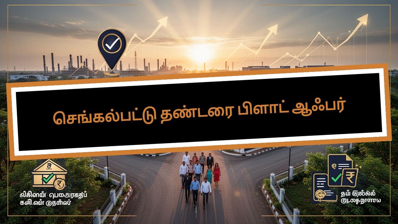 செங்கல்பட்டு தண்டரை பிளாட் ஆஃபர்
