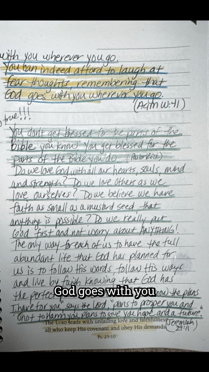 Faith and Abundance in God's Plan