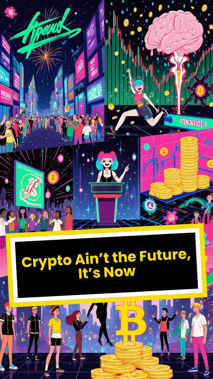Crypto Ain’t the Future, It’s Now