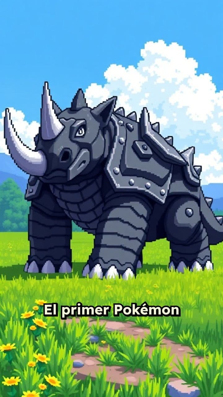 Rhydon: El primer Pokémon diseñado