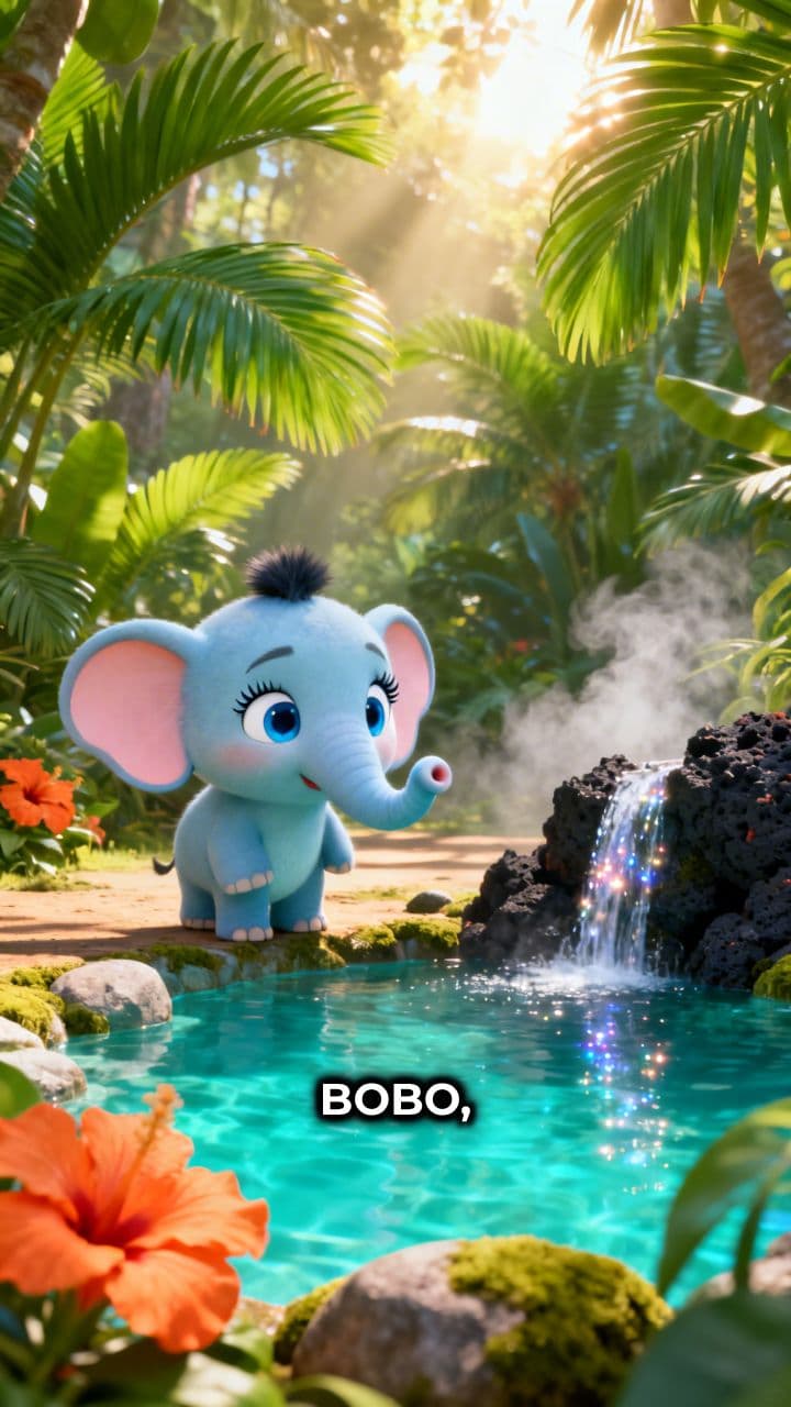 Done: Bobo’s New Pool Friend