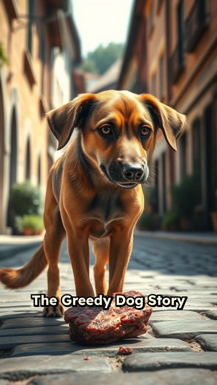 The Greedy Dog's Lesson