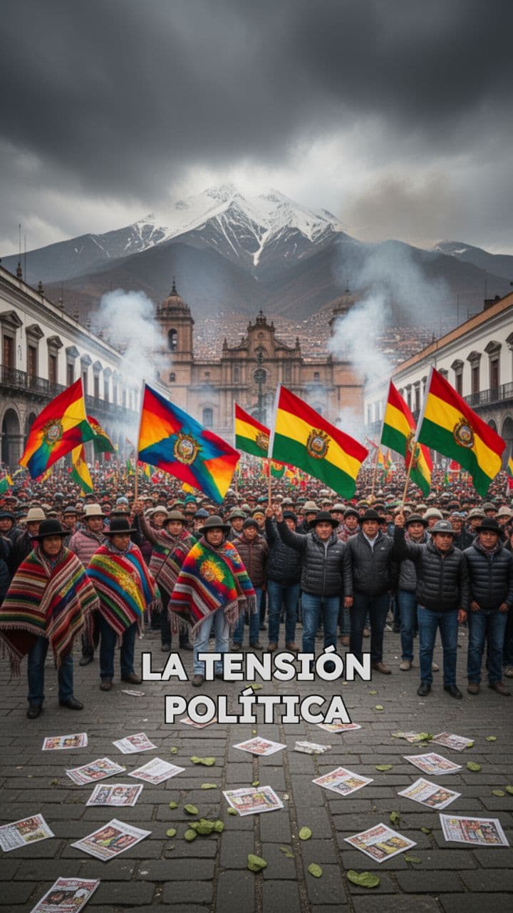 Vicepresidente rompe con el gobierno boliviano