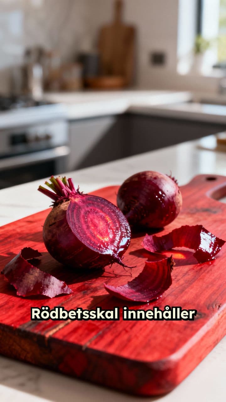 Rödbetsskal: En bortglömd superfood
