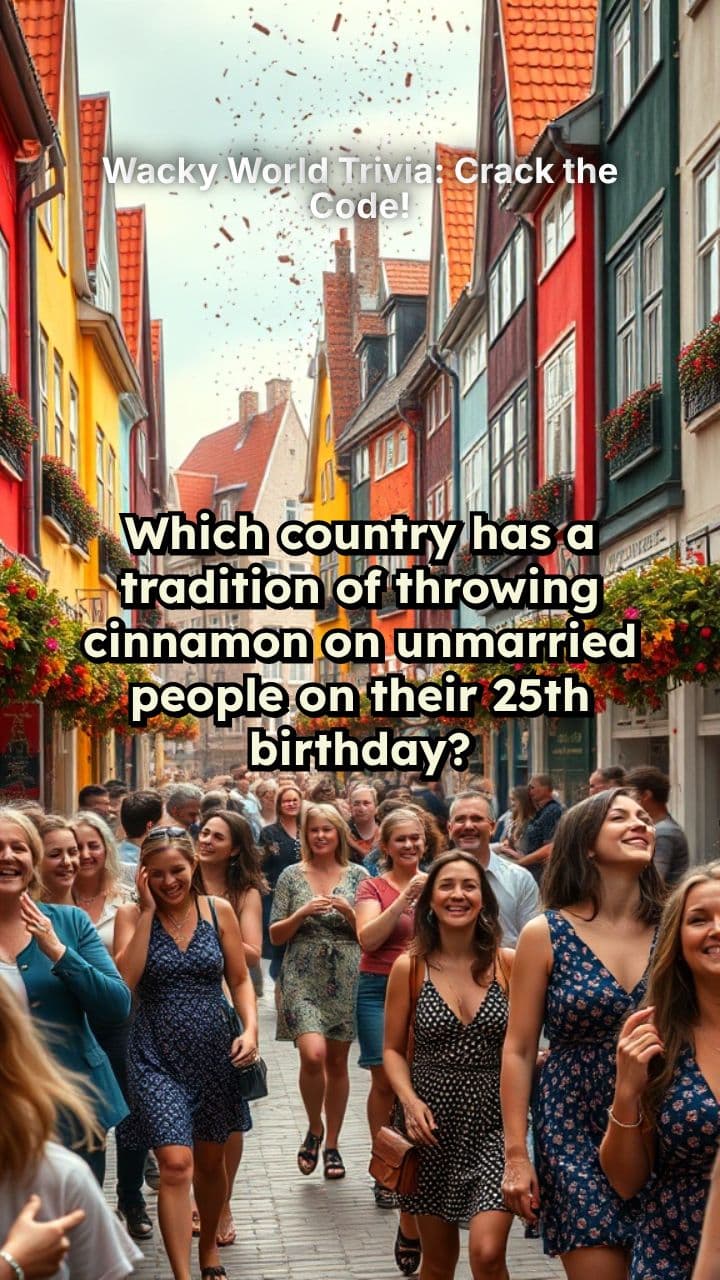 Wacky World Trivia: Crack the Code!