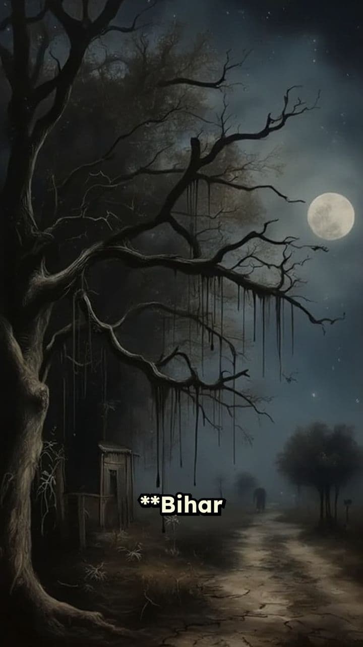 रात का रहस्यमय पेड़