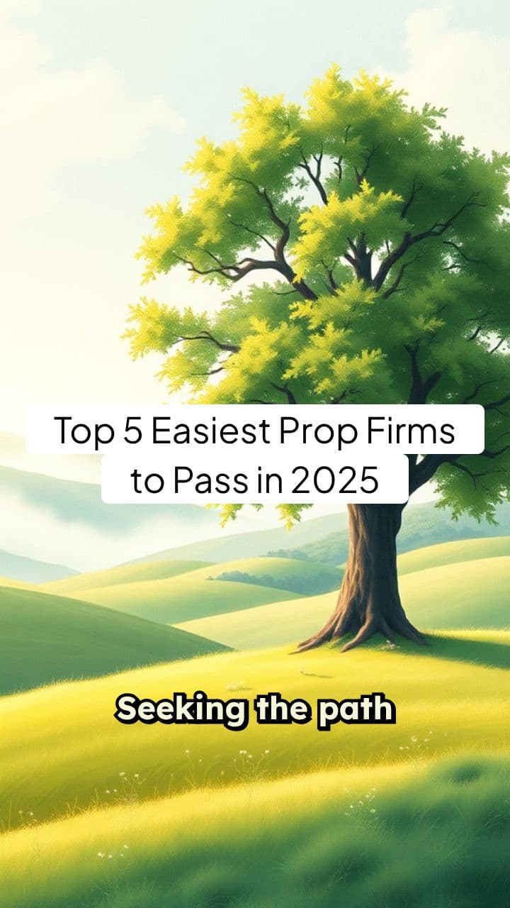 Top 5 Easiest Prop Firms to Pass in 2025