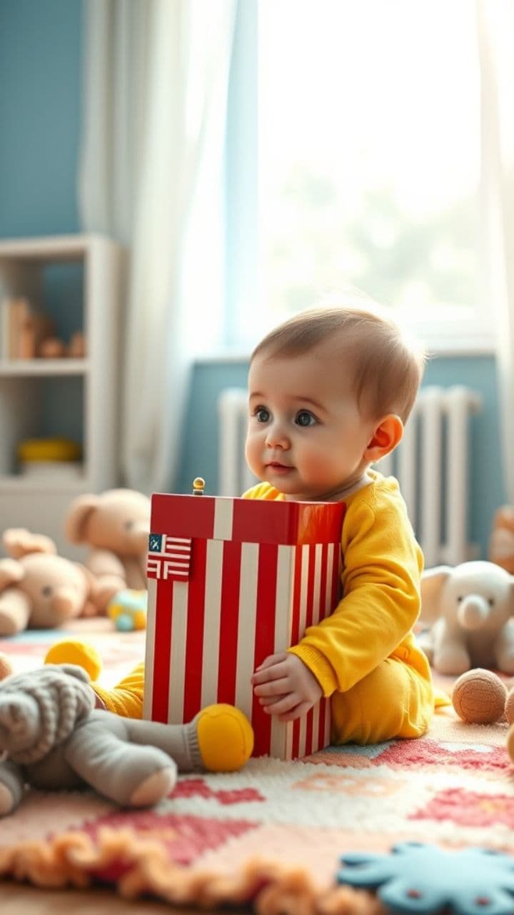 Bébé et la Boîte à Surprises