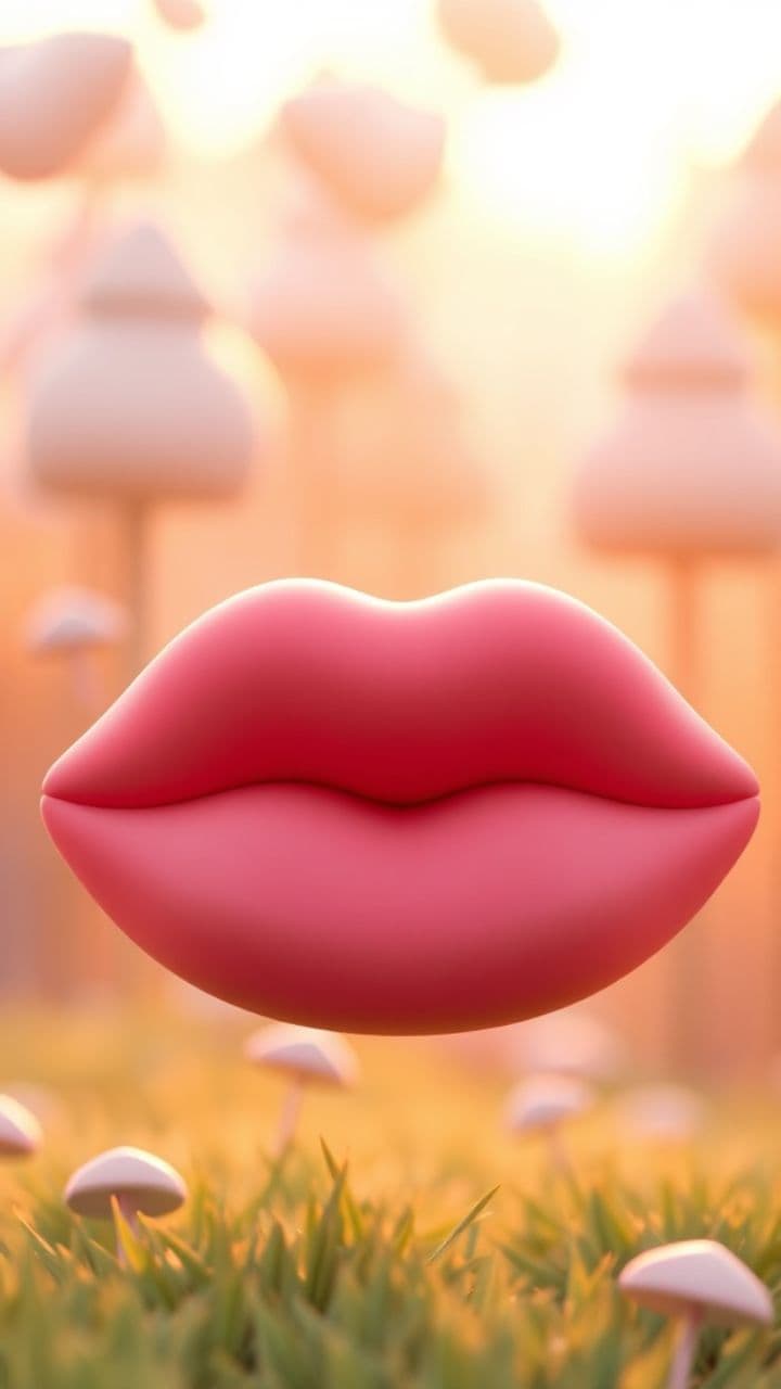 ओठांचा जादूई स्पर्श