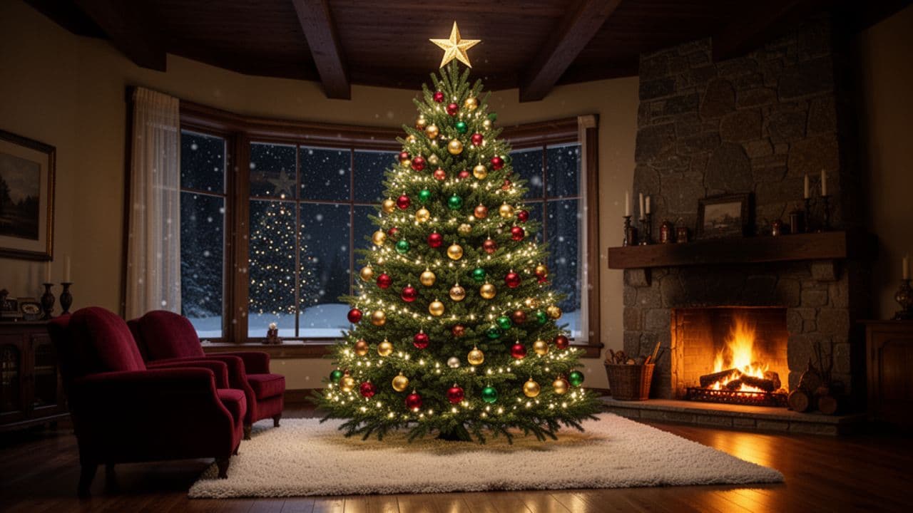 Lulu's Tree Stays Up All Year