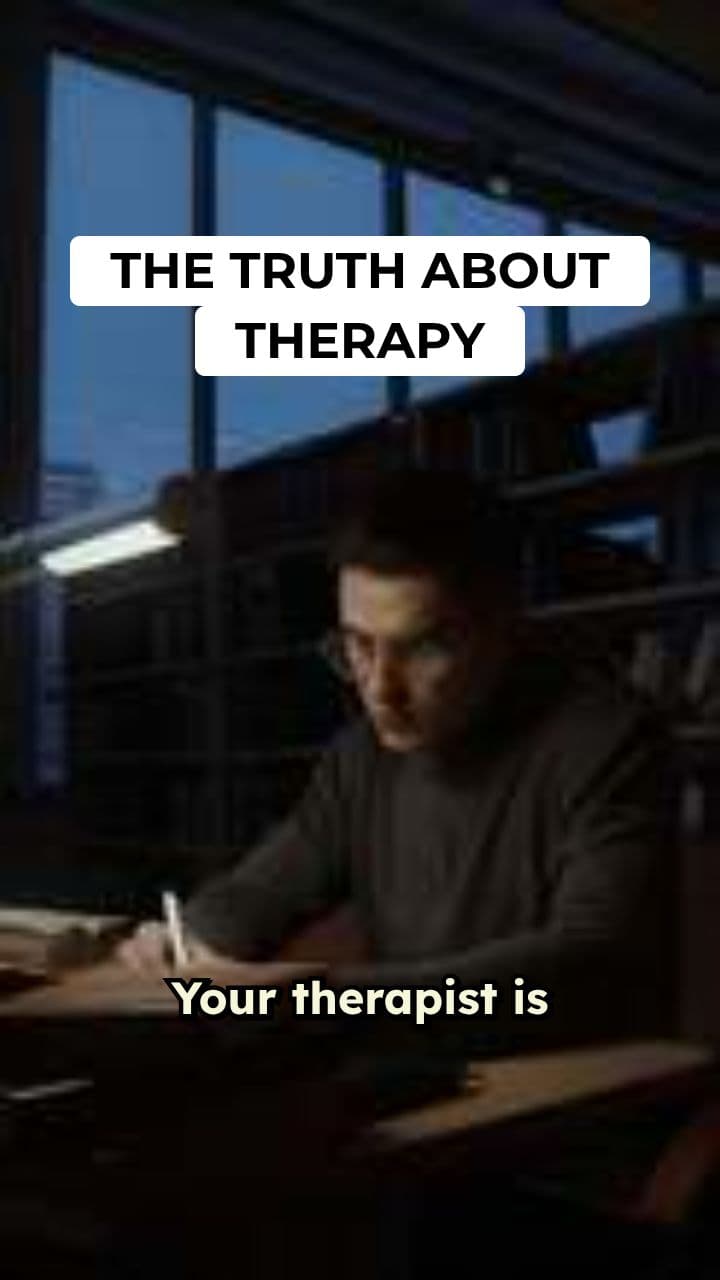 The Hard Truth About Therapy