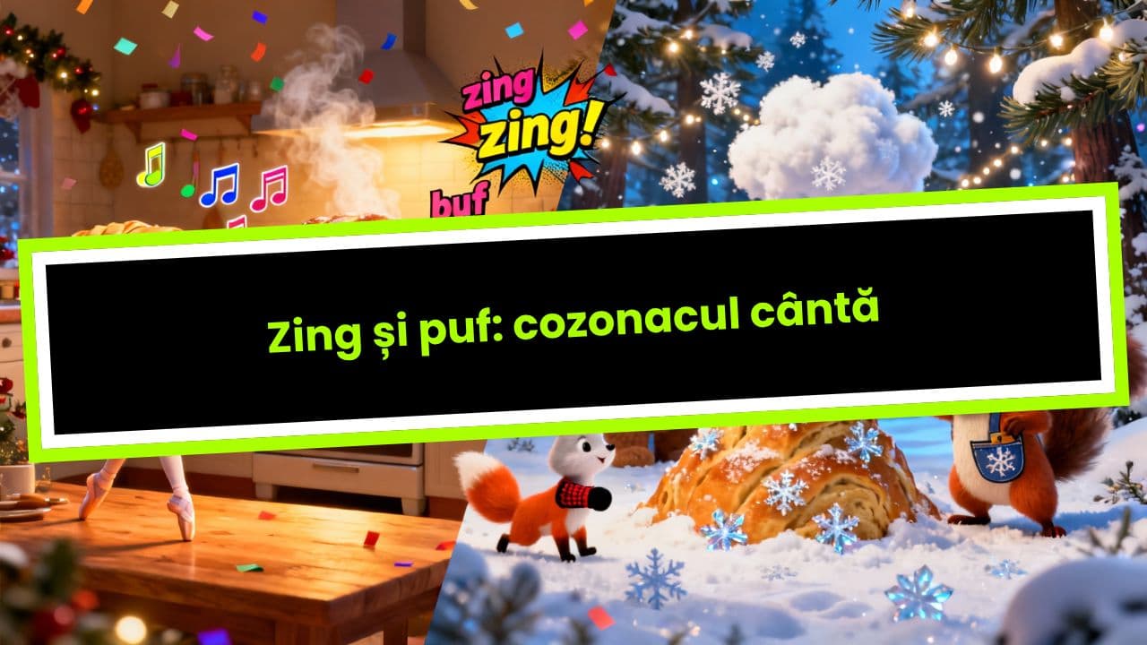 Zing și puf: cozonacul cântă
