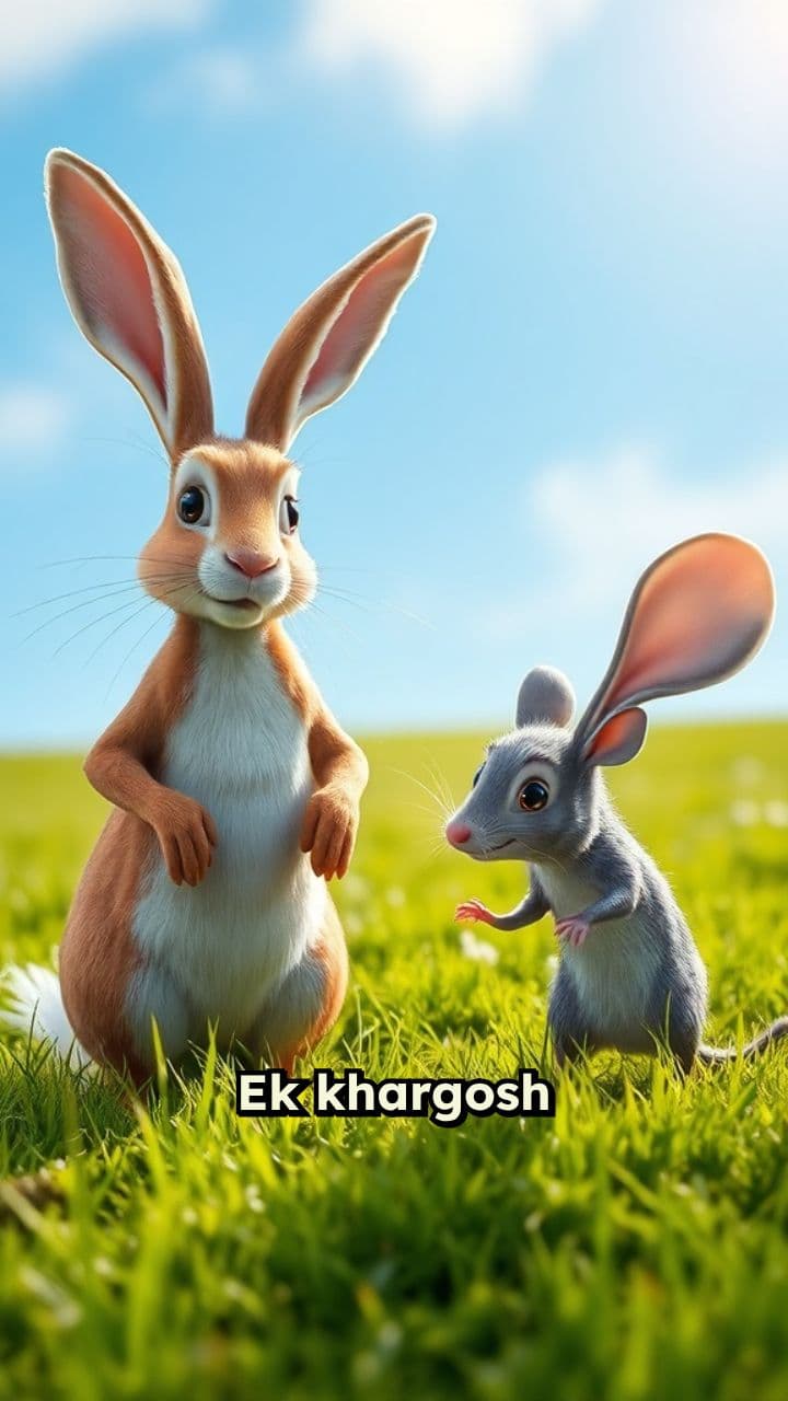 Chuhe ki Chalaki, Khargosh ki Galti