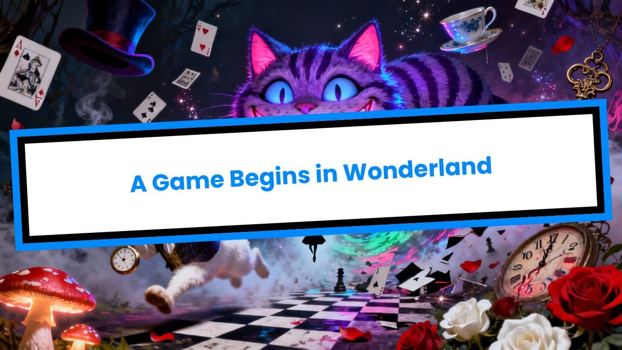 A Game Begins in Wonderland